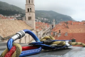 Abseiling Down The Dubrovnik City Walls