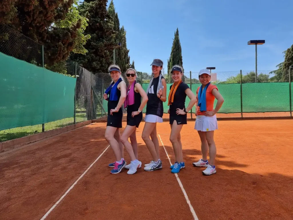 Tennis camp for women