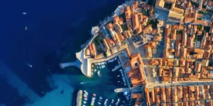 Dalmatia from air