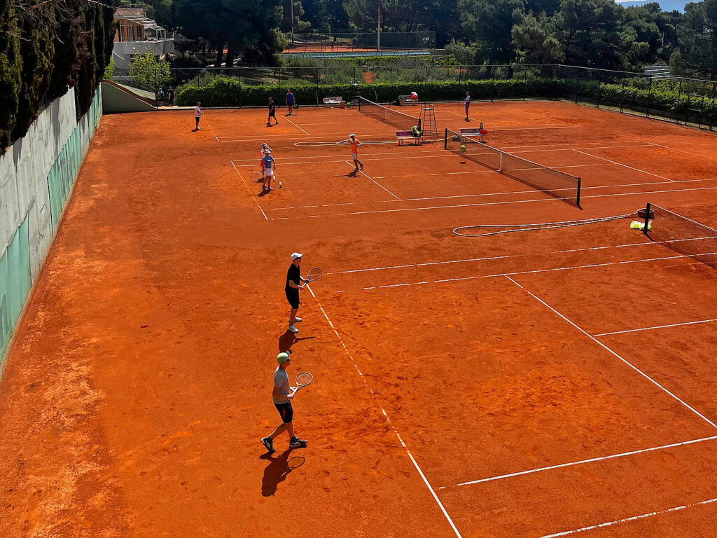 Intensive tennis holiday on Brač island